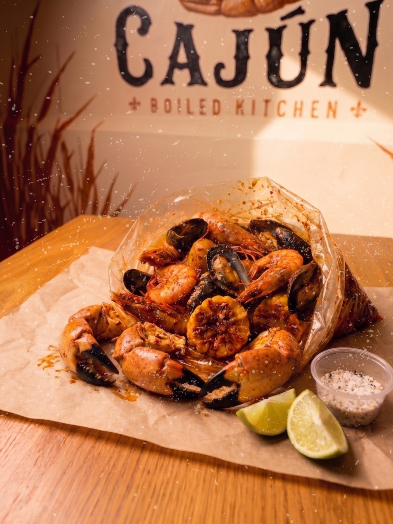 Mix Plus: camarones, mejillones y manitas de cangrejo